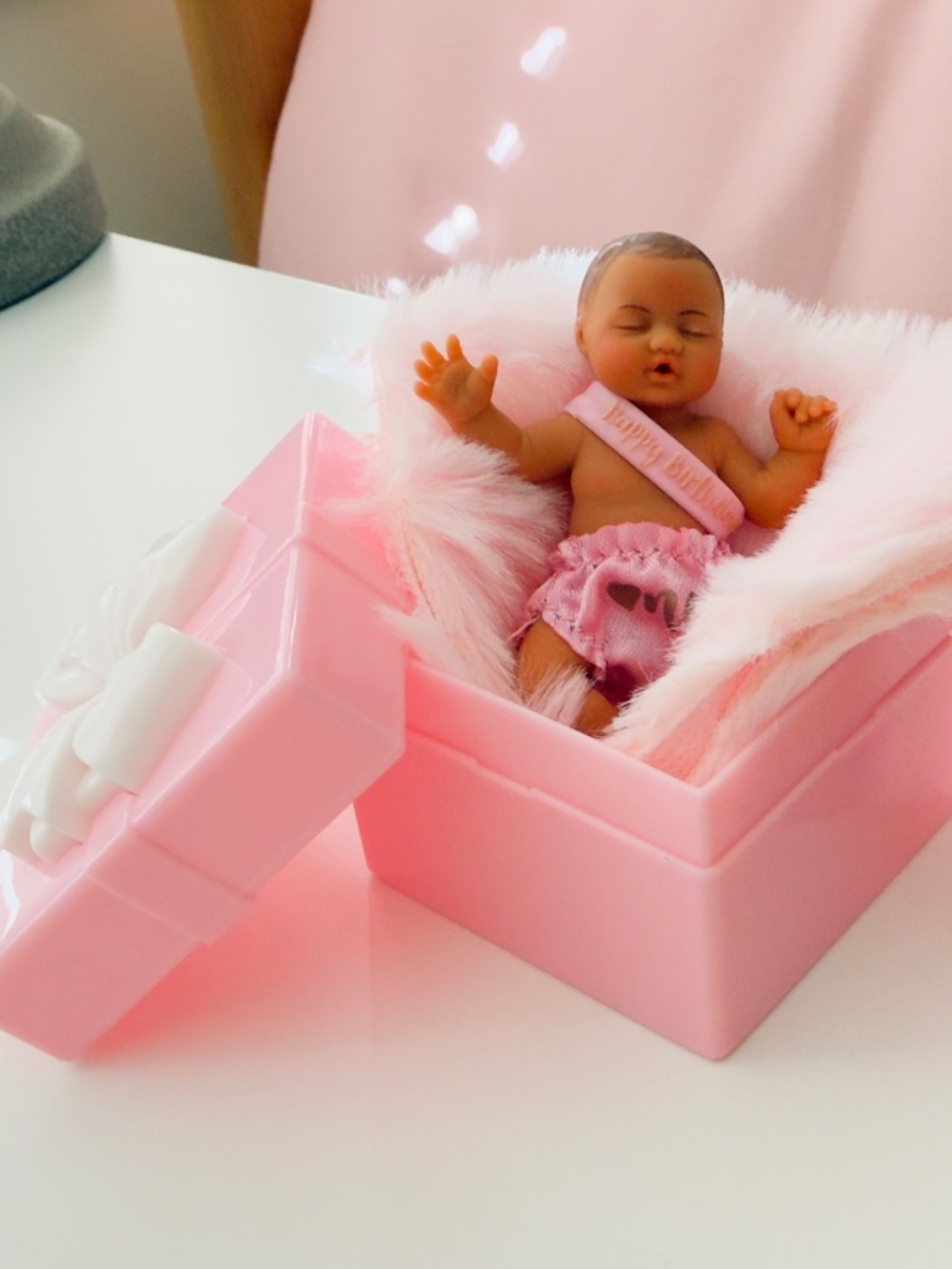 🎀 🎈🩷 ZURU My Mini Baby – NEW BIRTHDAY SERIES | Baby in Pink gift box ! 🎂🐰